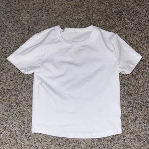 NEVER WORN white crop top!